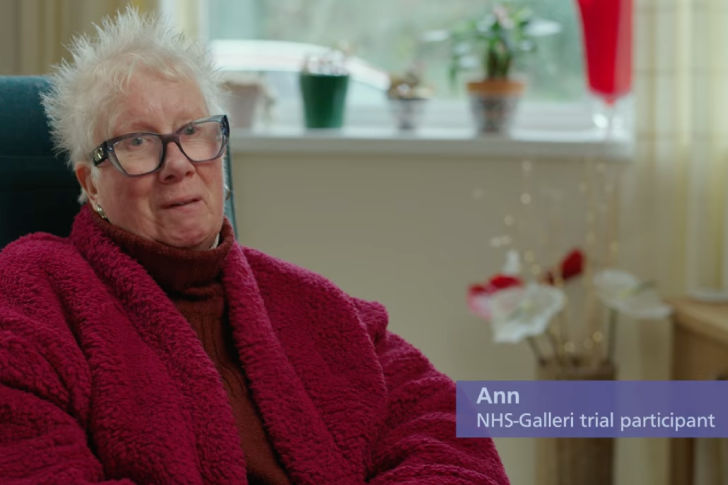 ann nhs galleri trial participant
