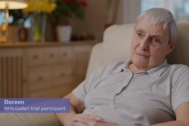doreen nhs galleri trial participant
