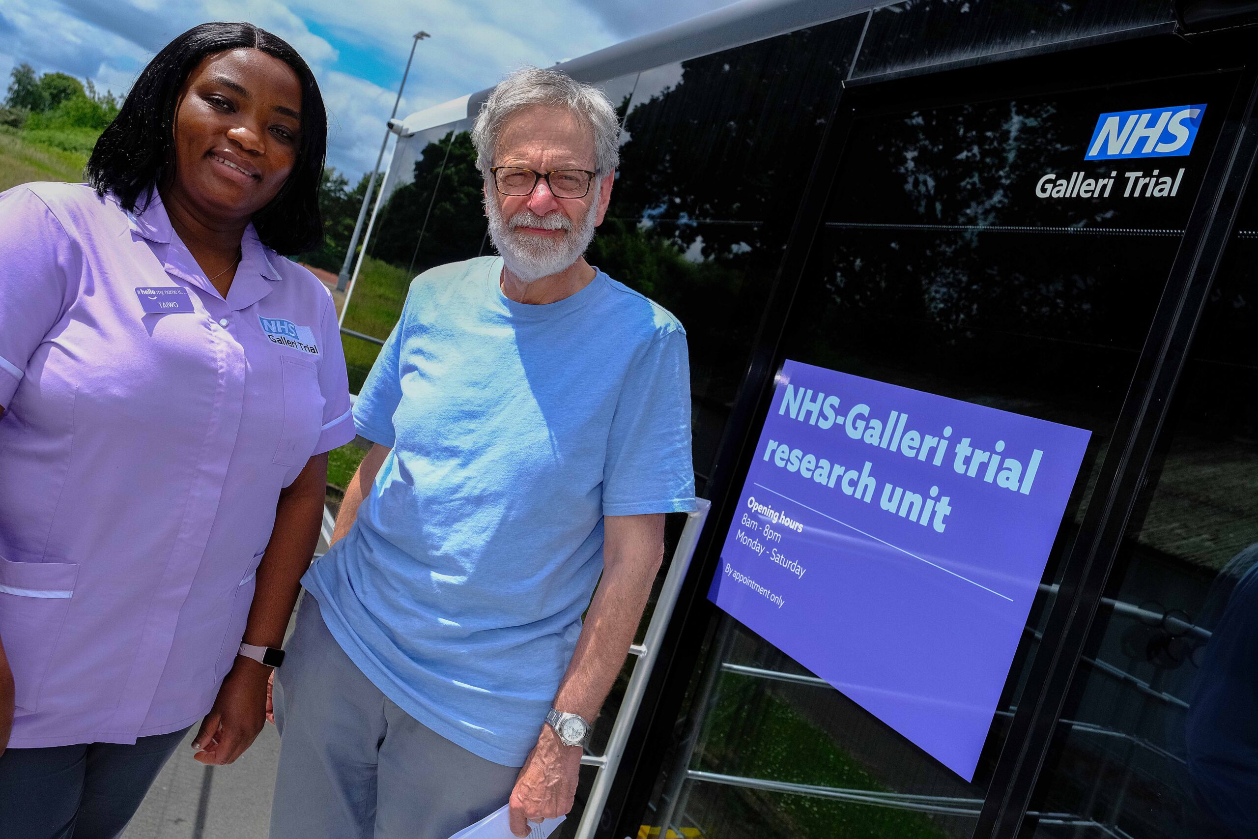nhs g nurse and participant